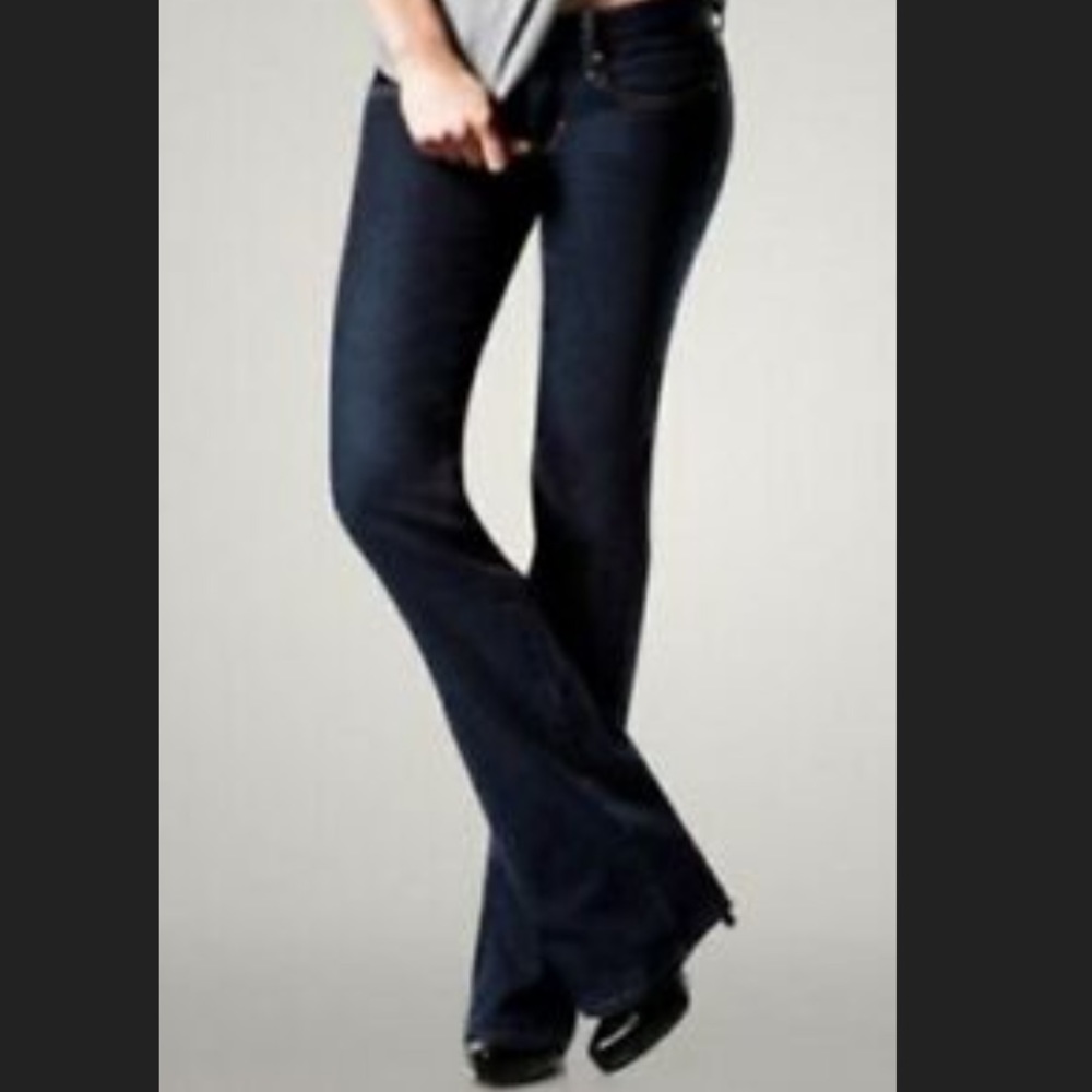 GAP Women's Boot Cut Jeans - Dark Blue